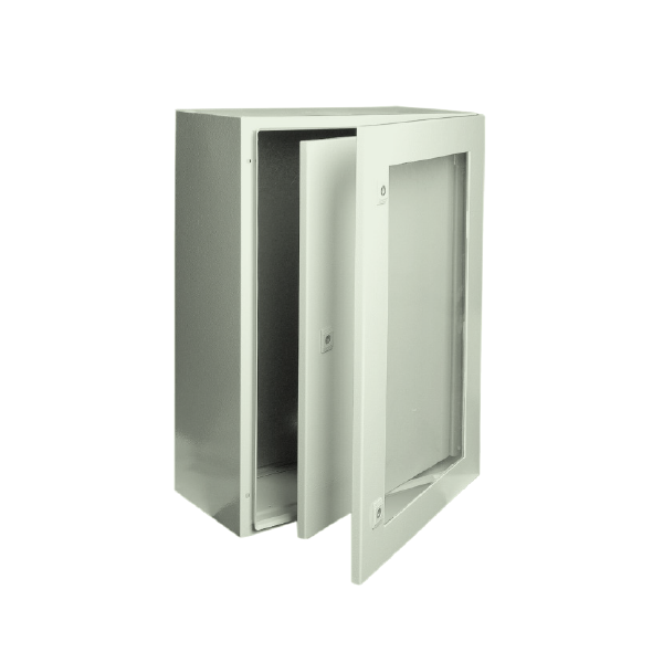 Service Enclosures with Polycarbonate Glass Door